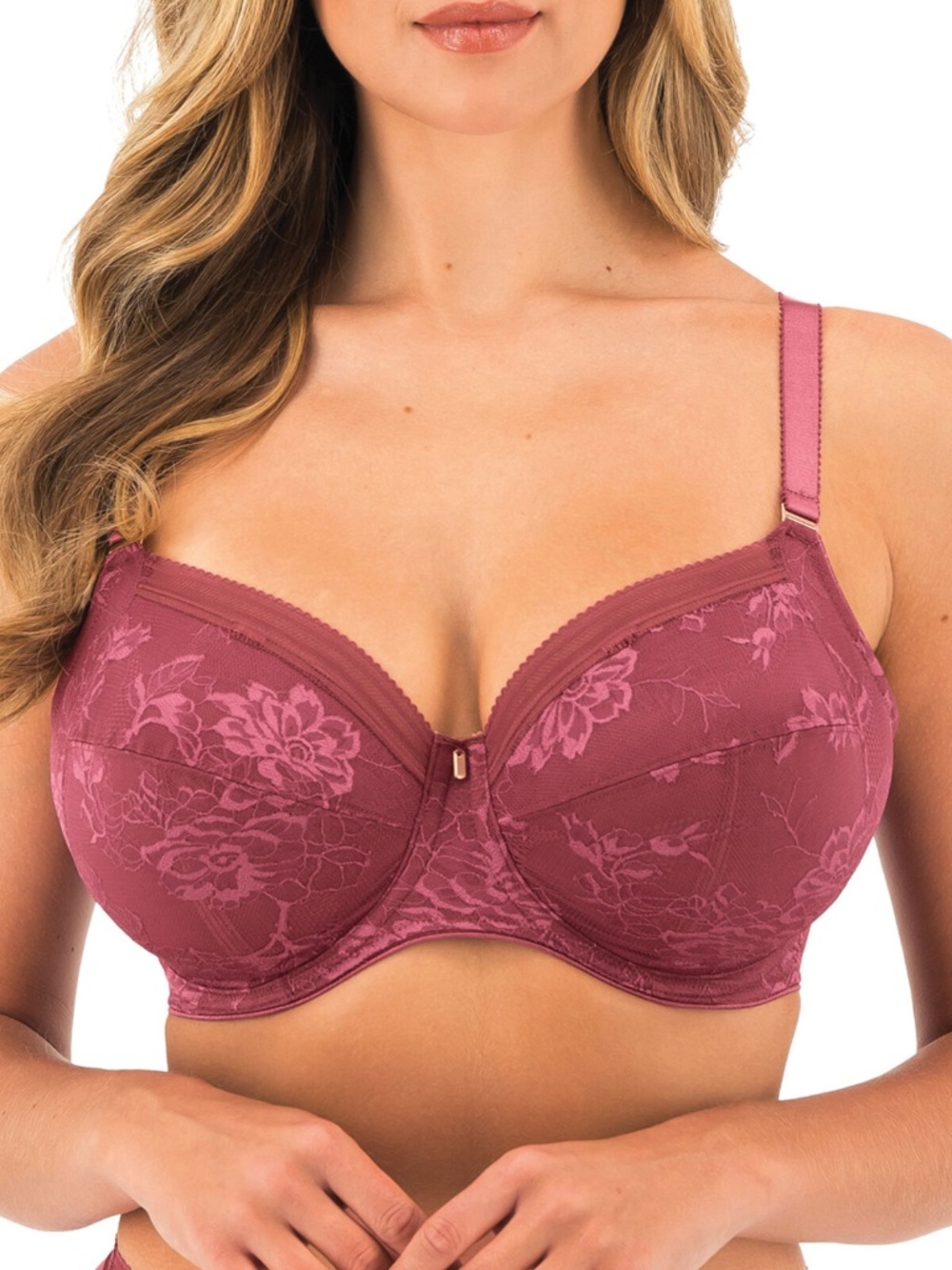NWT Fantasie Women's Fusion Lace Underwire Side Support Bra US 36G , UK36F